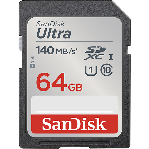 SanDisk Ultra 64 GB SDXC UHS-I Klasse 10