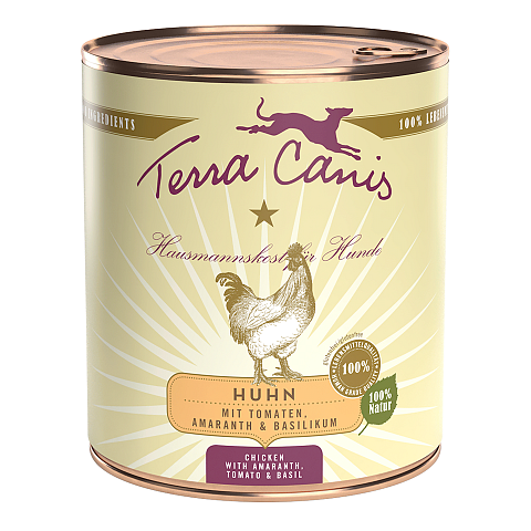 Terra Canis Huhn mit Tomate, Amaranth und Basilikum