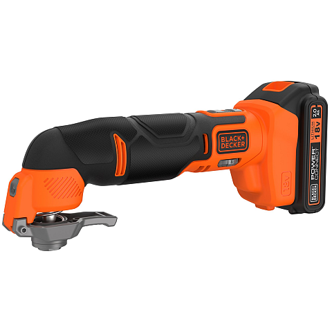 Black & Decker BDCOS18D1K-QW Oszillierendes Multi-Werkzeug