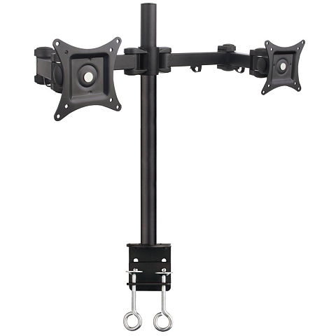 Techly ICA-LCD 482-D Flachbildschirm-Tischhalterung 68,6 cm (27") Tisch/Bank Schwarz