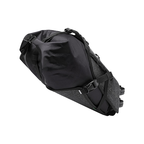 VAUDE Trailsaddle II Sattel Fahrradtasche 10 l Nylon, Polyamid, Polyester, Polyethylen Schwarz, Grau