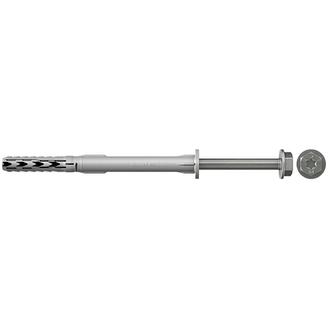 Fischer 46340 Schraubanker/Dübel 50 Stück(e) Schrauben- & Dübelsatz 80 mm