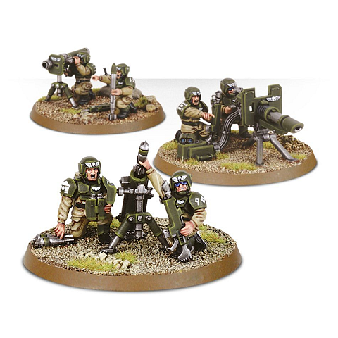 Games Workshop Cadian Heavy Weapon Squad