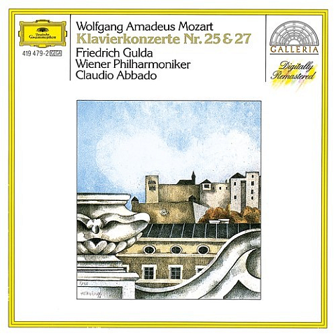 Deutsche Grammophon W. A. Mozart Klassisch Friedrich Gulda, Wiener Philharmoniker, Claudio Abbado