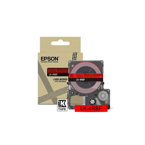 Epson LK-4RBF Schwarz, Rot