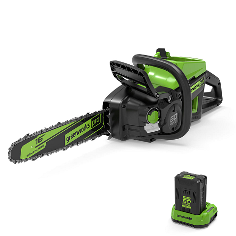 Greenworks GD60CS40 Schwarz, Grün