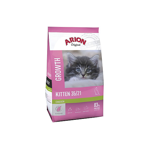 Arion Cat Kitten Katzen-Trockenfutter 7,5 kg Huhn