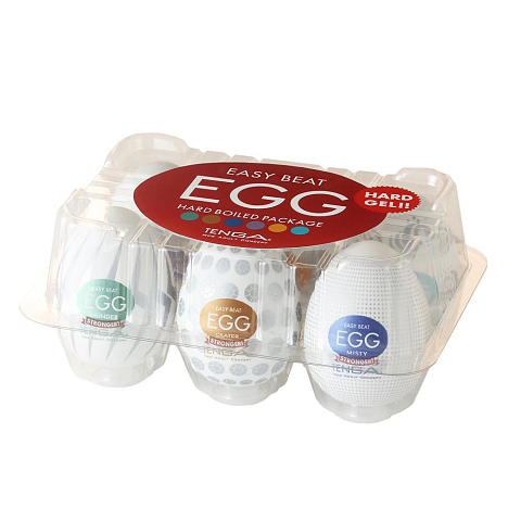 Tenga Egg Ei-Masturbator Weiß Thermoplastisches Elastomer (TPE)