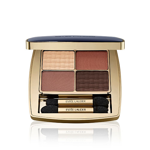 Estée Lauder Pure Color Luxe Eyeshadow Quad Lidschatten 4 g Gallery Hop Satin, Schimmer, Matte