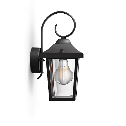 Philips myGarden Buzzard Wandleuchte, 60W, E27, ohne Leuchtmittel