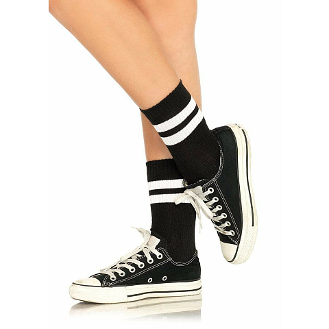 Leg Avenue 3038_00722 Strumpfhose/Strumpf Schwarz, Weiß