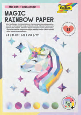 Folia 12049 Kunstdruckpapier Kunstdruckpapierblock 12 Blätter
