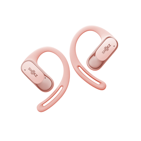 SHOKZ OpenFit Air Kopfhörer Kabellos Ohrbügel Anrufe/Musik/Sport/Alltag Bluetooth Rose