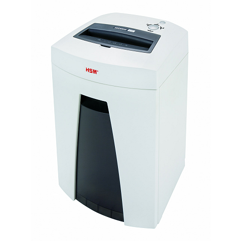 HSM Securio C18 Aktenvernichter Partikelschnitt-Zerkleinerung 58 dB 23 cm Schwarz, Weiß