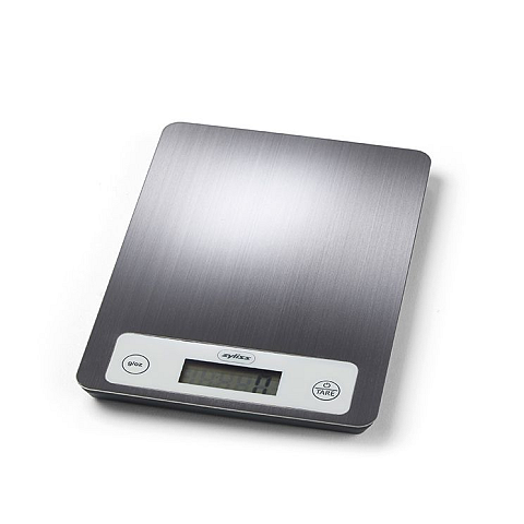 Zyliss E970048 Küchenwaage Metallisch Rechteck Elektronische Küchenwaage