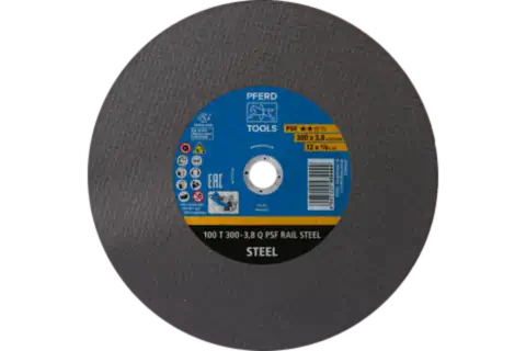 PFERD Rail cut-off wheel T 300x3.8x22.23 mm Universal Line PSF for railway rails 20 Stück(e)