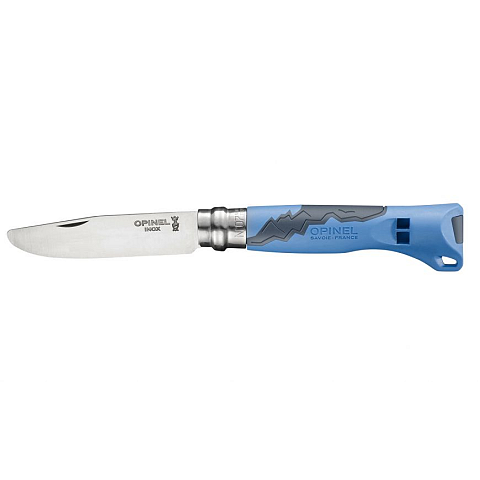 Opinel 01898 Taschenmesser Camper/scout Blau