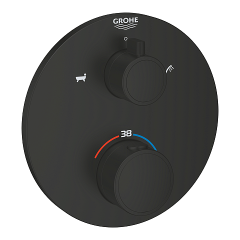 GROHE Grohtherm Schwarz