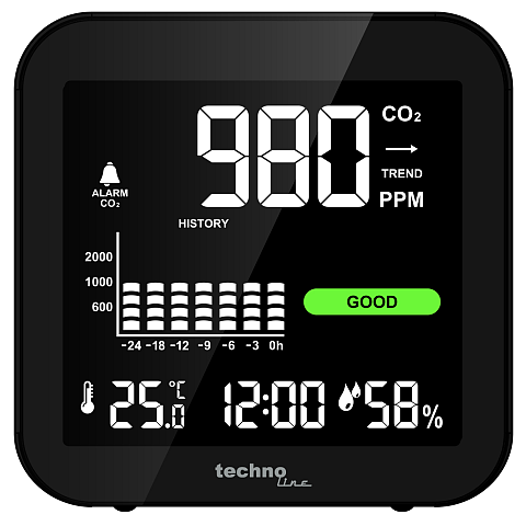 Technoline WL1025 Schwarz Akku