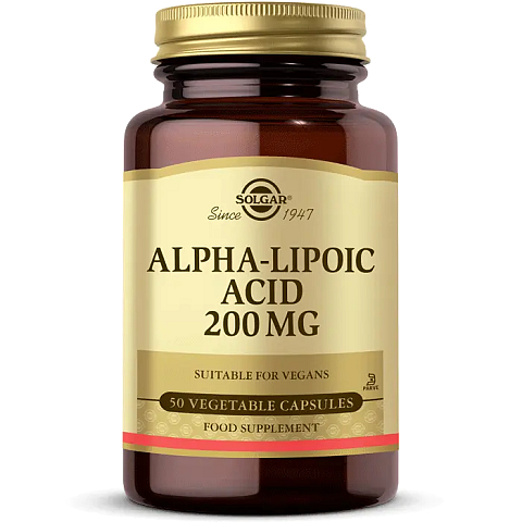 Solgar Alpha Lipoic Acid 200 mg