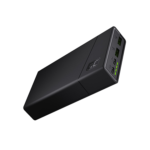 Green Cell PBGC03 Powerbank Lithium Polymer (LiPo) 20000 mAh Schwarz