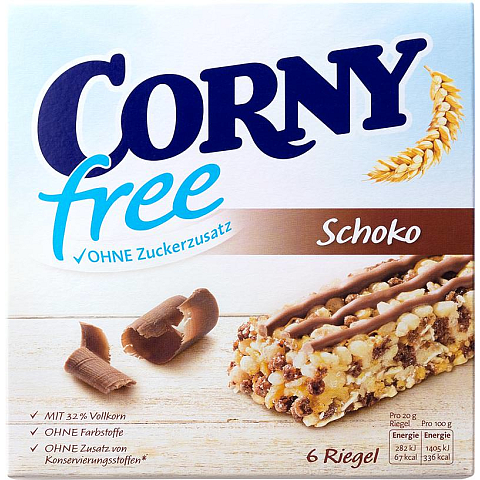 Corny free Schoko