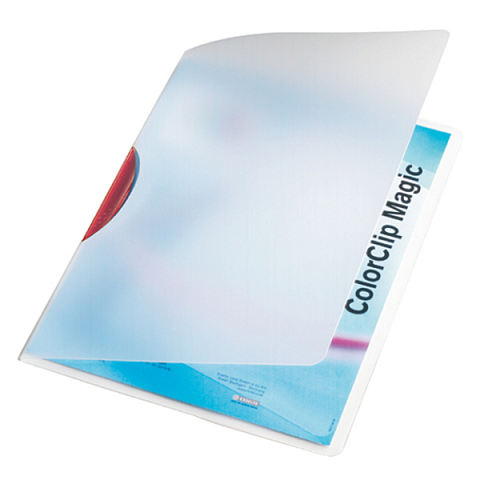 Leitz ColorClip Magic - red Präsentations-Mappe Polypropylen (PP)