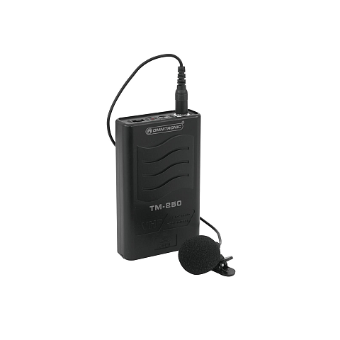 Omnitronic 13075006 Kabelloser Mikrofonsender Taschensender