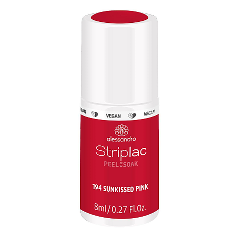 alessandro Striplac Peel or Soak 194 Sunkissed Pink 8ml