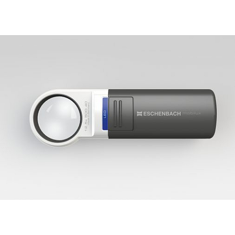 Eschenbach 151112 Vergrößerungsglas 12,5x Schwarz, Weiß
