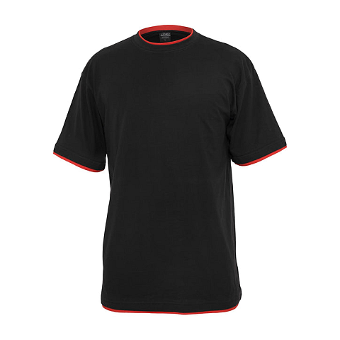 Urban Classics TB029A-00044-0054 T-Shirt Ellenbogen-Ärmel Baumwolle