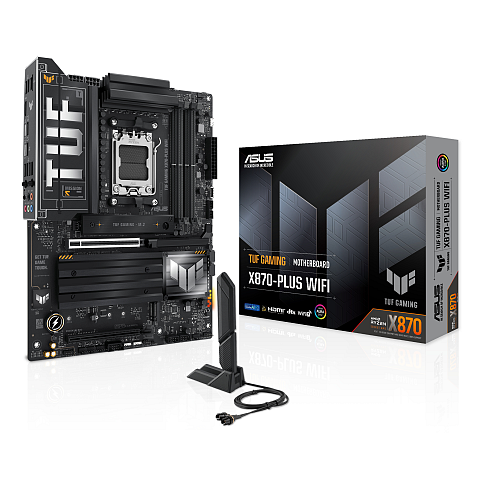 ASUS TUF GAMING X870-PLUS WIFI AMD X870 Sockel AM5 ATX