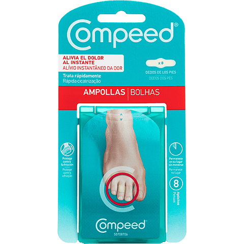 Compeed 3574660127560 Wundschnellverband 1,7 x 5,1 cm 8 Stück(e)