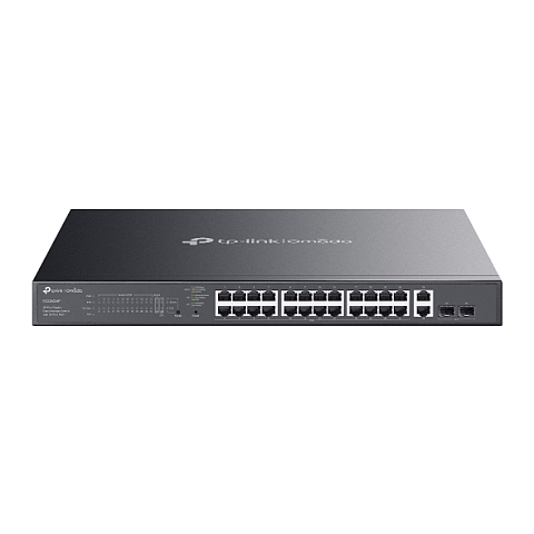 TP-Link Omada ES228GMP Netzwerk-Switch Managed L2 Gigabit Ethernet (10/100/1000) Power over Ethernet (PoE) Schwarz