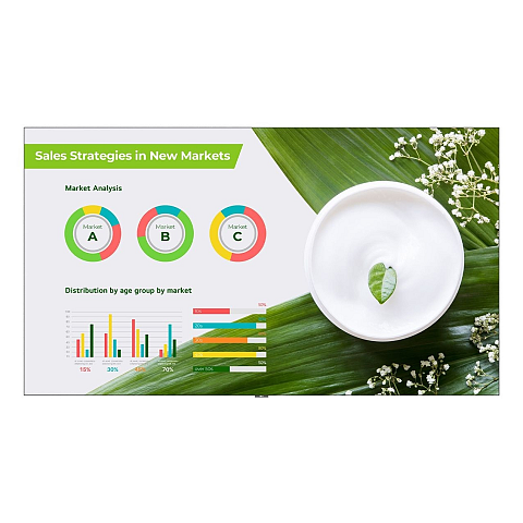 LG LAPA163-GF Signage-Display Digital Signage Flachbildschirm 4,14 m (163") LED WLAN 500 cd/m² Full HD Schwarz Eingebauter Prozessor WebOS