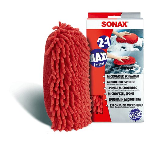 Sonax 04281000 Schwamm Rechteckig Mikrofaser Rot 1 Stück(e)