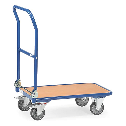 fetra 1154 Bollerwagen Sperrholz, Stahl Transportwagen