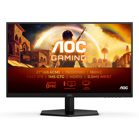 AOC G4 27G42E Computerbildschirm 68,6 cm (27") 1920 x 1080 Pixel Full HD LCD Schwarz