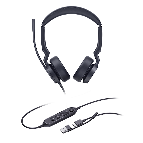 Yealink UH44 Dual Teams USB-C/A Headset