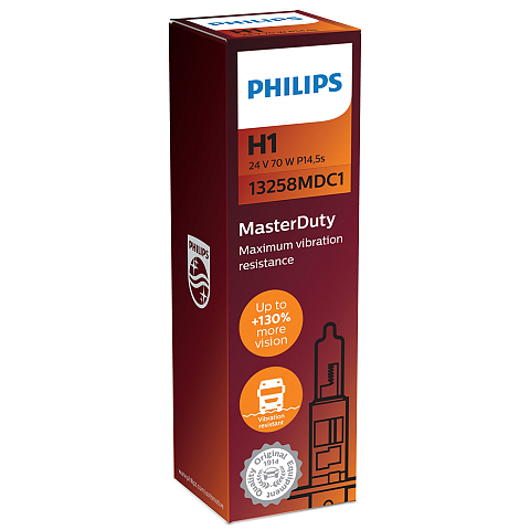 Philips MasterDuty 13258MDC1 Scheinwerferlampe mit 24 V