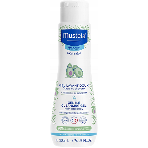 Mustela 3504105035464 Babyshampoo 200 ml 2-in-1 Haar & Körper