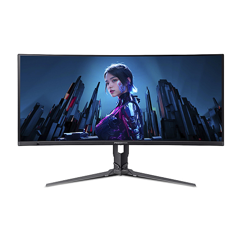 Acer Predator UM.CXXEE.501 Computerbildschirm 86,4 cm (34") 3440 x 1440 Pixel UltraWide Quad HD QD-OLED Schwarz