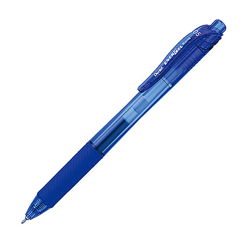 Pentel EnerGel-X Ausziehbarer Gelschreiber Blau