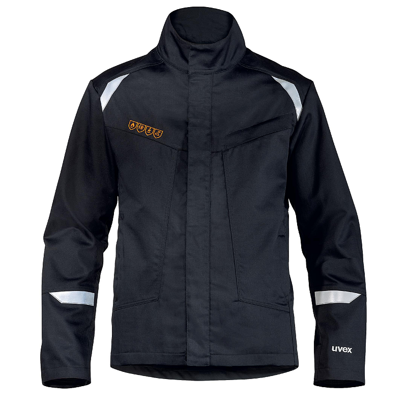 Uvex suXXeed arc Jacke Graphit, Weiß