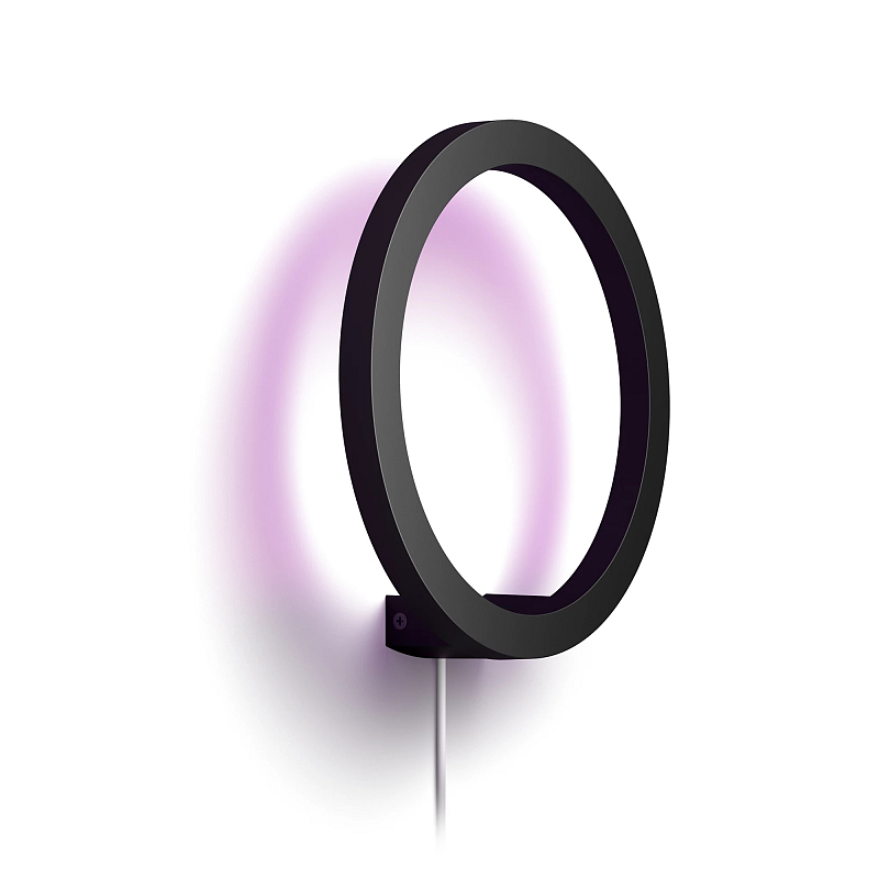 Philips Hue White and Color ambiance Sana Wandleuchte schwarz