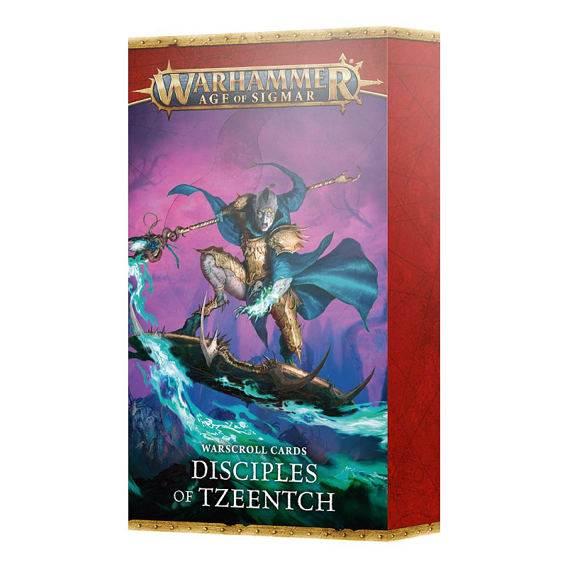Games Workshop Warscroll Cards: Disciples of Tzeentch (Englisch)