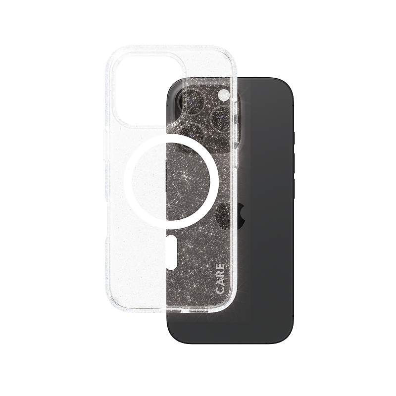 PanzerGlass CARE™ by ® Urban Combat Case Star Lit m. Weiß MagSafe iPhone 16 Pro