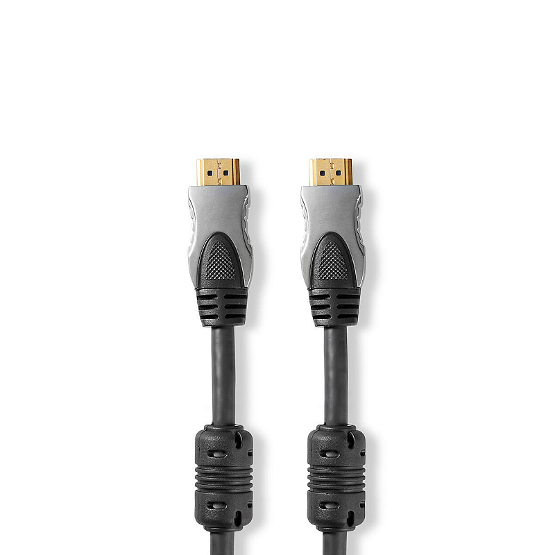 Nedis CVGC34000AT15 HDMI-Kabel 1,5 m HDMI Typ A (Standard) Anthrazit