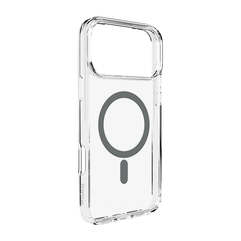 PURO PUIPC17P63LITEMDKGR Handy-Schutzhülle Cover Grau, Transparent