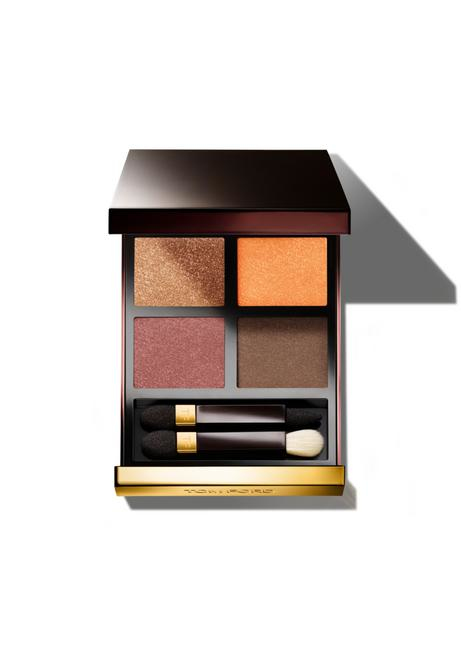 TOM FORD Eye Color Quad Lidschatten 9 g 26 Leopard Sun Matte, Satin, Schimmer